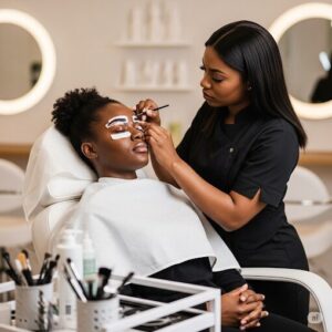 Tinting of Brows